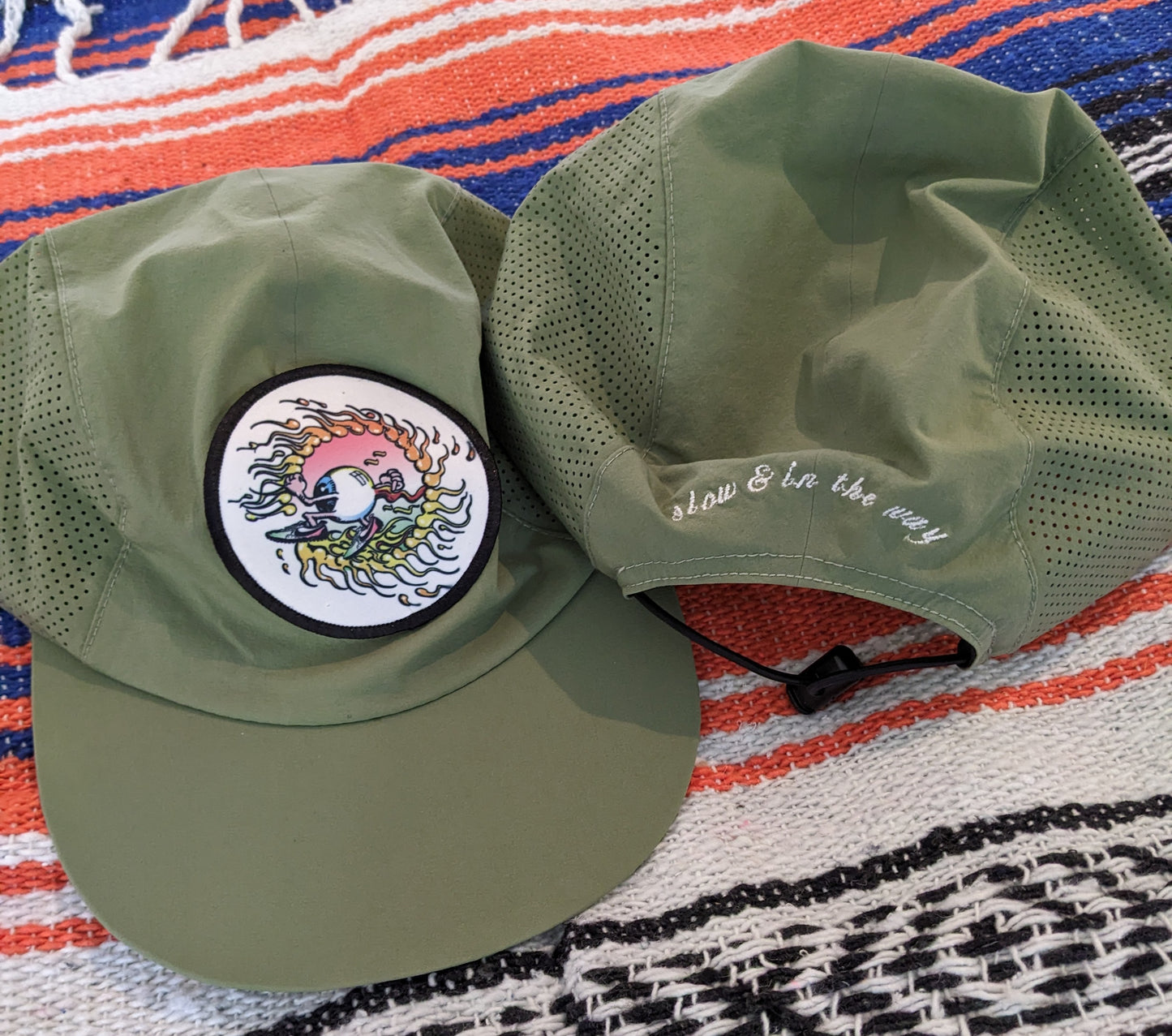 Slow & In The Way Running Hat (Round Logo)