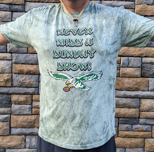 "Never Miss a Sunday Show" T-Shirt (Green) - Available Now