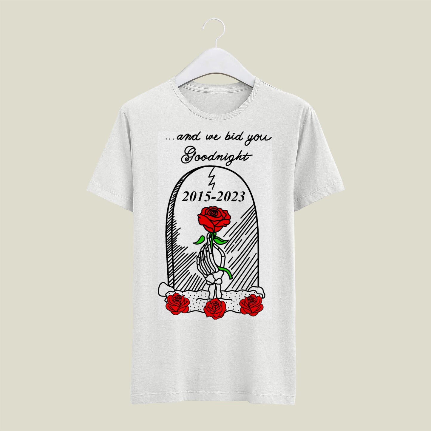 "We Bid You Goodnight" D&C Final Tour T-Shirt